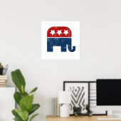 GOP-logo Poster (Thuiskantoor)