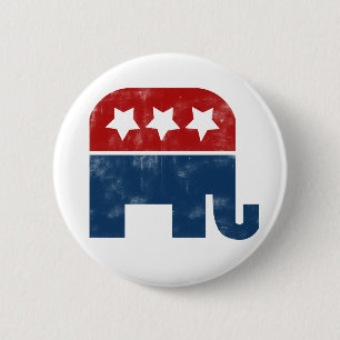  GOP-logo Ronde Button 5,7 Cm