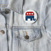 GOP-logo Ronde Button 5,7 Cm (In situ)