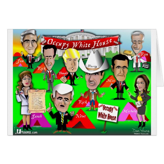GOP Occupy White House (Voorkant Horizontaal)