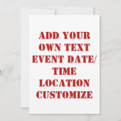 GOP olifant Logo republikein Kaart (Achterkant)