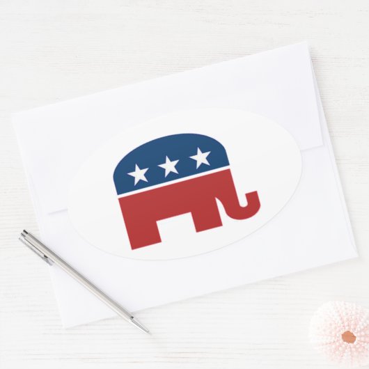 GOP olifant sticker (Envelop)