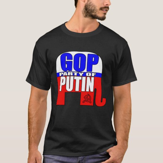 GOP Partij van Poetin T-shirt (Voorkant)