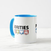 GOP-prioriteiten Mok (Voorkant links)