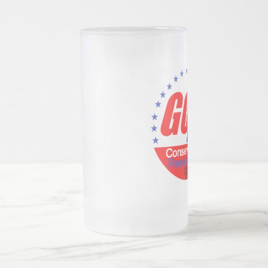 GOP REPUBLICAN 2016 MATGLAS BIERPUL (Center)