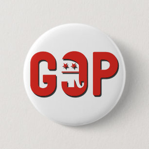 GOP RONDE BUTTON 5,7 CM