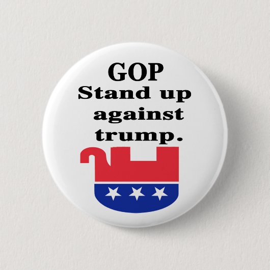 GOP stand-up Ronde Button 5,7 Cm (Voorkant)
