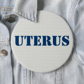 GOP Uterus Obsessie - Pro-democratisch Ronde Button 6,0 Cm (In situ)