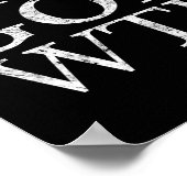 GOP WTF Anti Trump Republikeins Shirt Poster (Hoek)