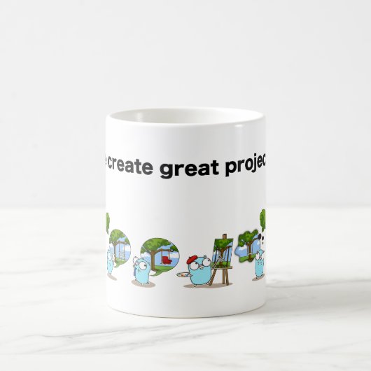 Gopherくん Koffiemok (Center)