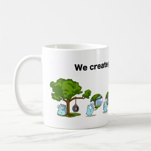 Gopherくん Koffiemok (Links)