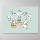 GOPHER BAROQUE poster van Sandra Boynton (Voorkant)