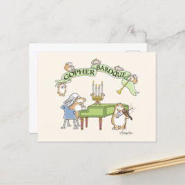 GOPHER BAROQUE van Sandra Boynton Briefkaart