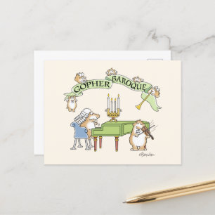 GOPHER BAROQUE van Sandra Boynton Briefkaart