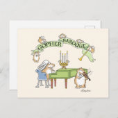 GOPHER BAROQUE van Sandra Boynton Briefkaart (Voorkant / Achterkant)