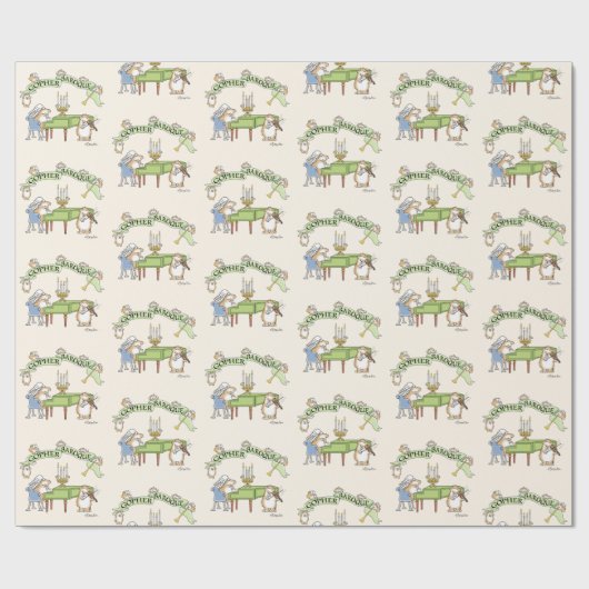 GOPHER BAROQUE van Sandra Boynton Cadeaupapier (Vlak)