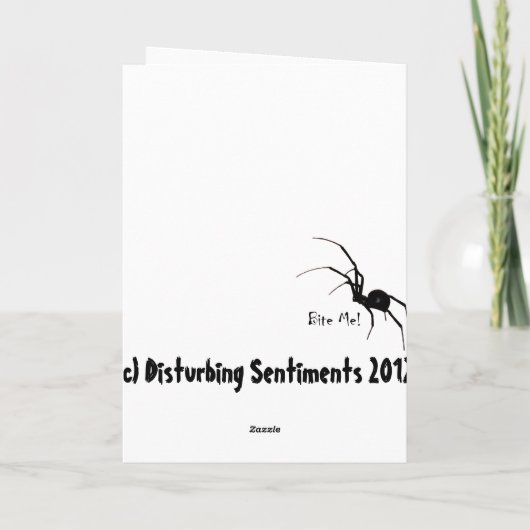 Gopher Birthday Kaart (Achterkant)