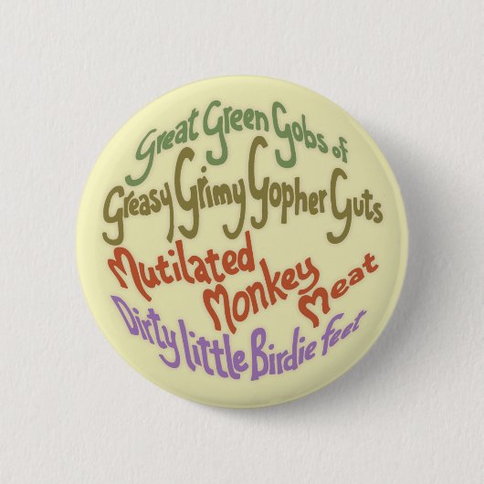 Gopher Guts Ronde Button 5,7 Cm (Voorkant)