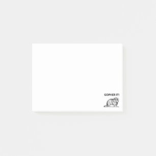 Gopher Het Grappig Gopher Woordspeling Post-it® Notes