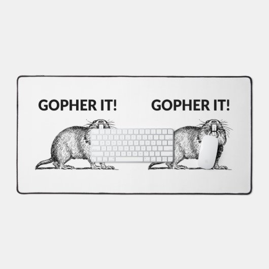 Gopher Het Is Grappig Gopher Grap Bureaumat (Keyboard & Muis)
