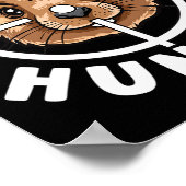 Gopher Hunter Crosshairs Trap Hunting Poster (Hoek)