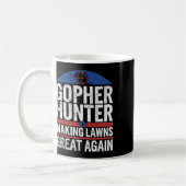Gopher Hunter maakt gazons geweldig in Gopher Hunt Koffiemok (Links)