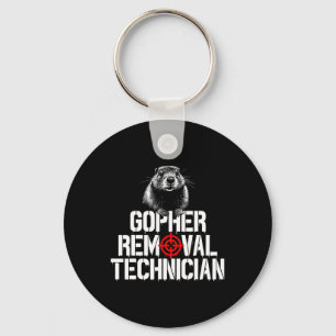 Gopher Hunting Trip Gopher Hunter levert Gopher Sleutelhanger