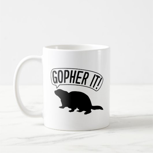 Gopher it koffiemok (Links)