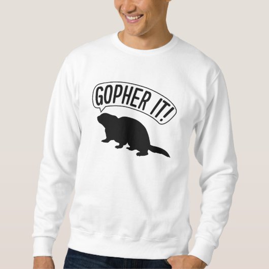 Gopher it trui (Voorkant)
