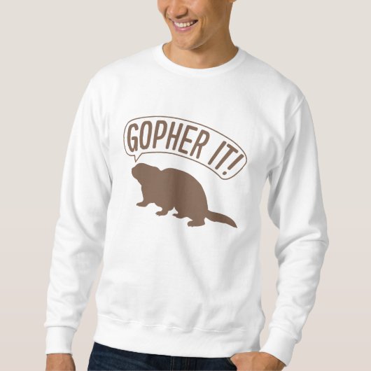 Gopher it trui (Voorkant)