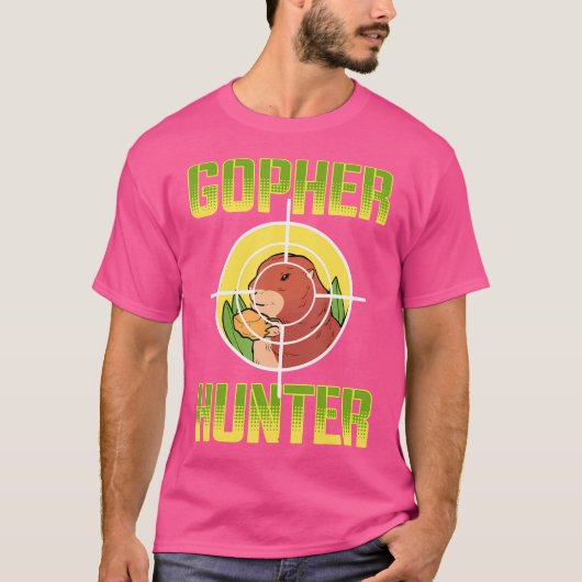 Gopher Landscaping Gopher Hunter T-shirt (Voorkant)