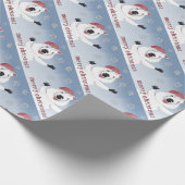 Gopher Merry Christmas Cadeaupapier (Hoek)