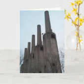 Gopher Munitiefabriek Raket Silo's Verjaardagskaar Kaart (Gele Bloem)