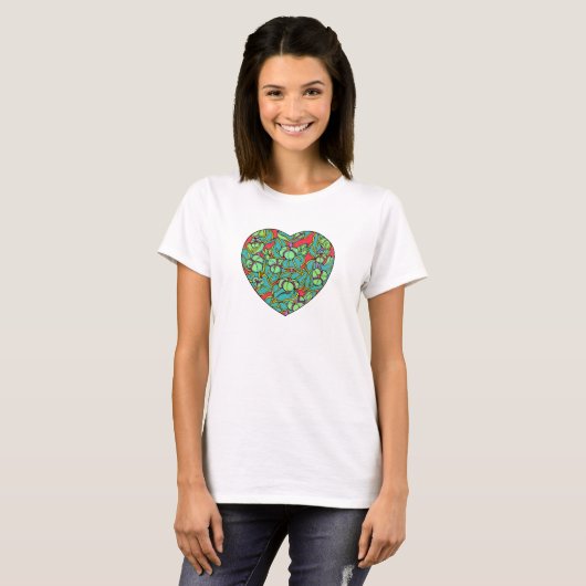 Gopher Purge Heart T-shirt (Voorkant volledig)