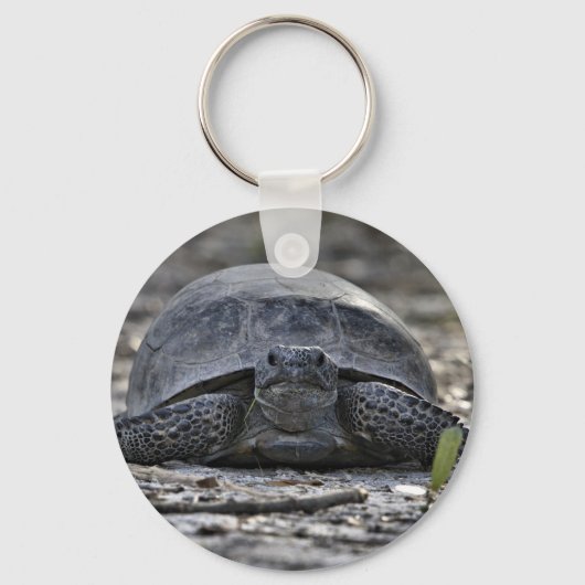 Gopher Schildpad Foto Sleutelhanger (Voorkant)