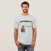 Gopher! T-shirt (Voorkant volledig)