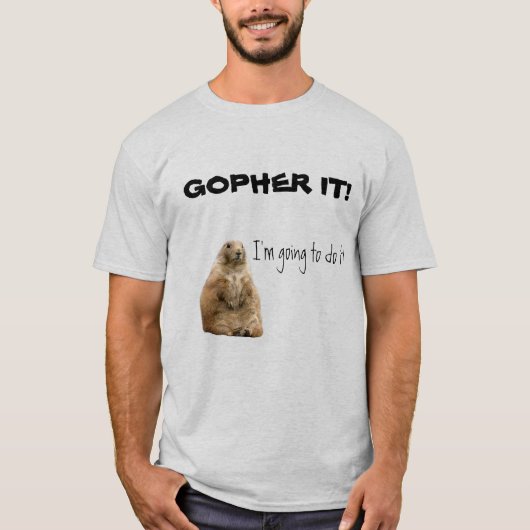 Gopher! T-shirt (Voorkant)