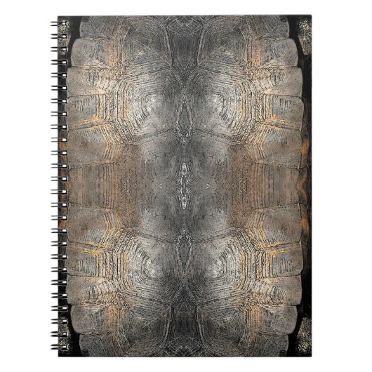 Gopher Tortoise Shell Pattern Notitieboek (Voorkant)