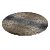 Gopher Tortoise Shell Pattern Snijplank (Hoek)