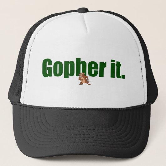 Gopher. Trucker Pet (Voorkant)