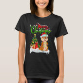 Gopher Xmas Decorations Santa Gopher Christmas T-shirt (Voorkant)