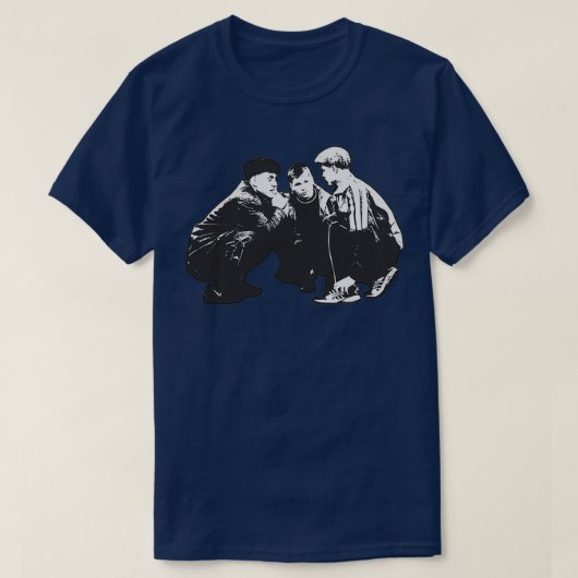 Gopnik Squatting Slavs T-shirt (Design voorkant)