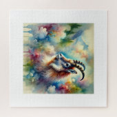 Goral Elegance in Watercolor 220824AREF128 - Water Legpuzzel (Horizontaal)