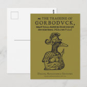 Gorboduck Briefkaart (Voorkant / Achterkant)