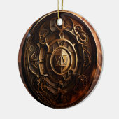 Gorby Token: 1 Bardo Buck Keramisch Ornament (Links)