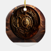 Gorby Token: 1 Bardo Buck Keramisch Ornament (Achterkant)