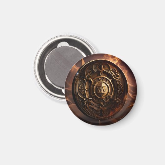 Gorby Token: 1 Bardo Buck Magneet (Voorkant / Achterkant)