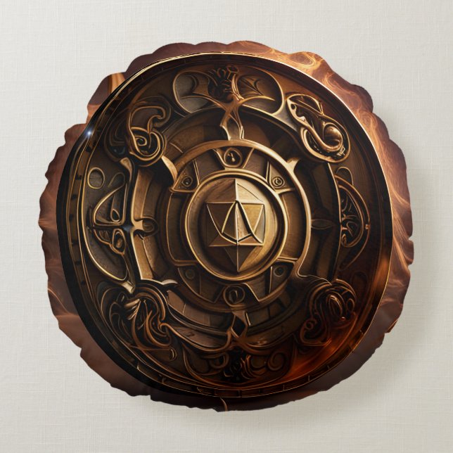 Gorby Token: 1 Bardo Buck Rond Kussen (Voorkant)