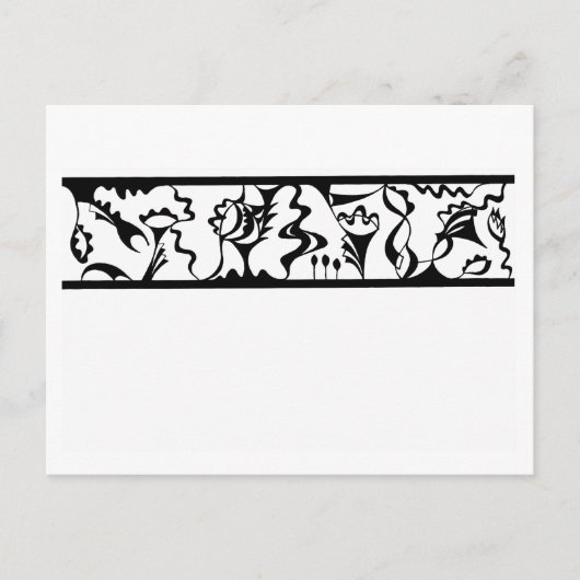 gordel briefkaart (Voorkant)