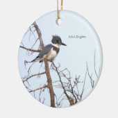Gordel IJsvogel Vogelornament Keramisch Ornament (Links)